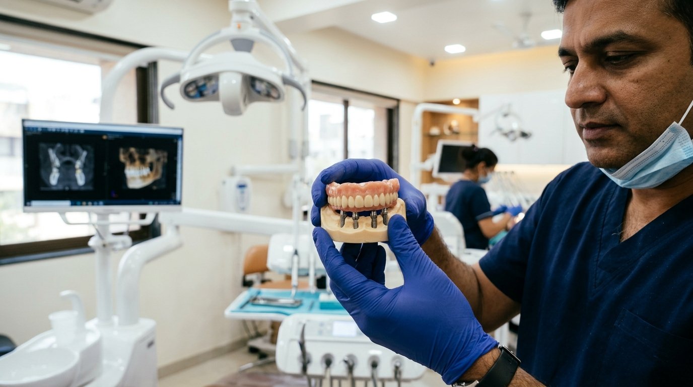 All on 4 Implants Consultation with Indian Patient