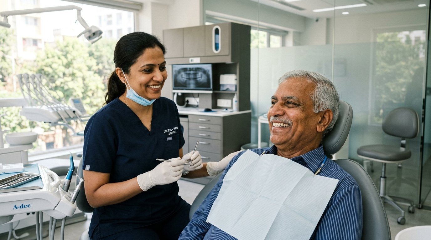 Full Mouth Rehabilitation with Indian Patient